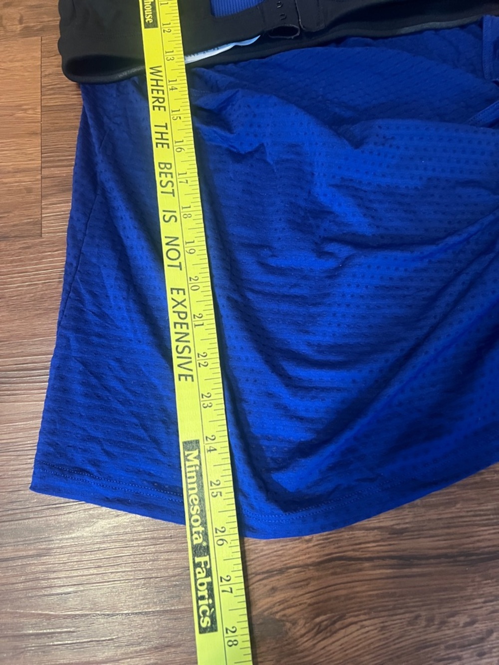 Athleta Blue Racerback Open-Back Tank size small - Picture 11 of 11